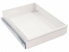 Drawer 22 in L x 16 in W Steel White