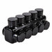 MultitapConnector Alum Blk Hex 5Port