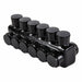 MultitapConnector Alum Blk Hex 6Port