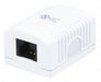 Surface Mount Box Cat6 1P White