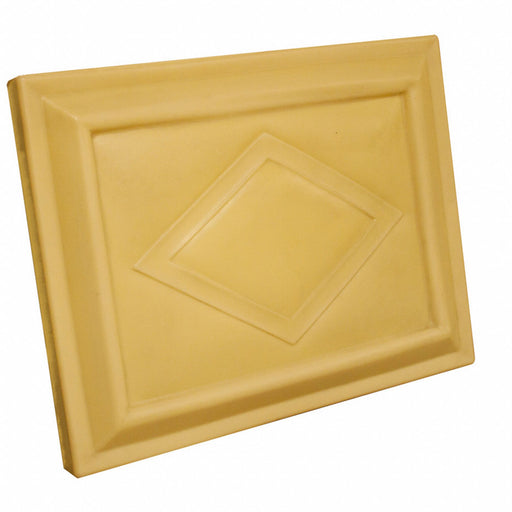 Lid 47.25 in W Plastic Yellow