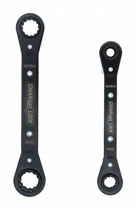 Metric Ratcheting Wrench Set 2 pcs.
