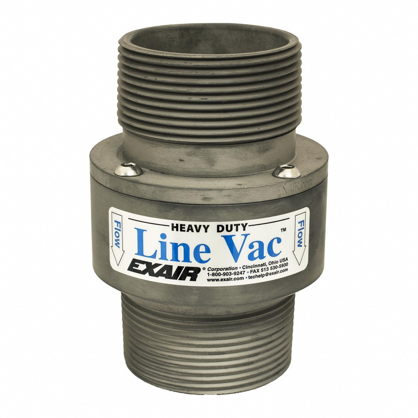 NPT Heavy Duty Threaded Line Vac Only
