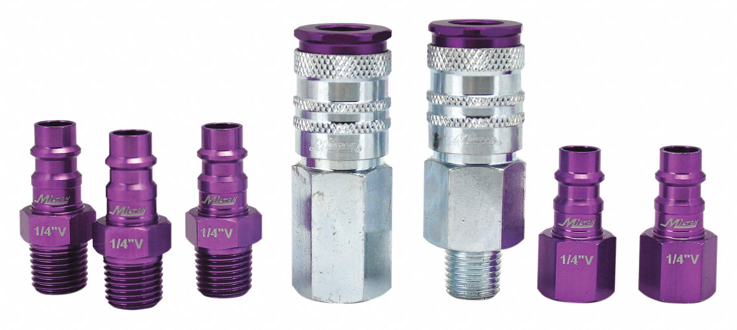 Hi Flow Purple Coupler/Plug Kit