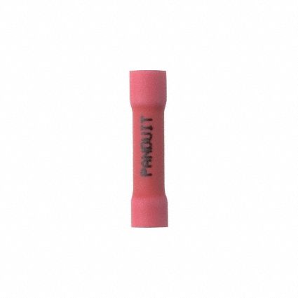 ButtSpliceConnector Red 18AWGMax PK25