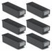 ESD Bins 11.81 x3.62 x3.23 Black PK6
