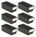 ESD Bins 11.81 x5.20 x3.94 Black PK6