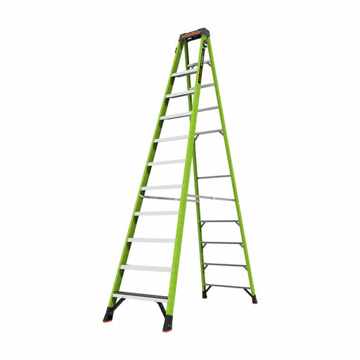 Stepladder 375 lb Capac. 10 Steps Green