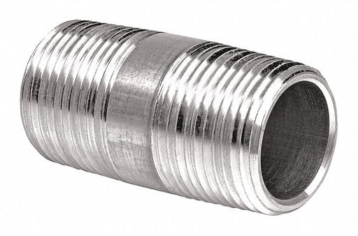 Nipple Aluminum Overall L 2in