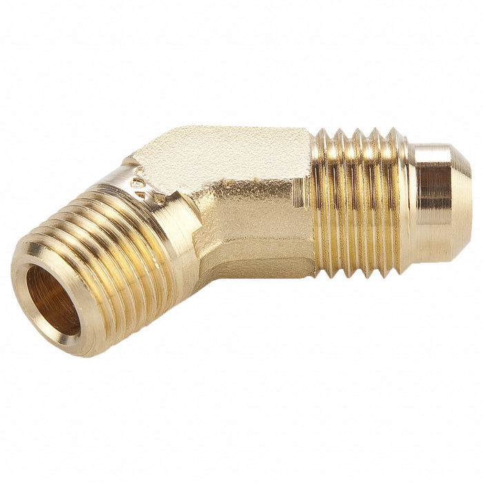 Elbow Brass Flared 1/2 in MNPT 3/8 in