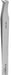 Tweezers Carbon Steel 4 1/2 L Round