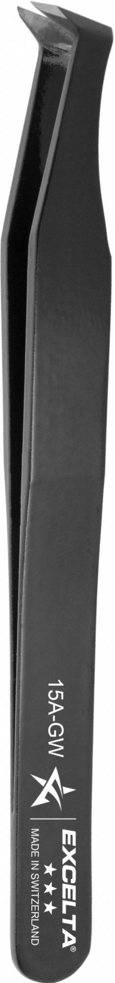 Tweezers Carbon Steel 4 1/2 L Round