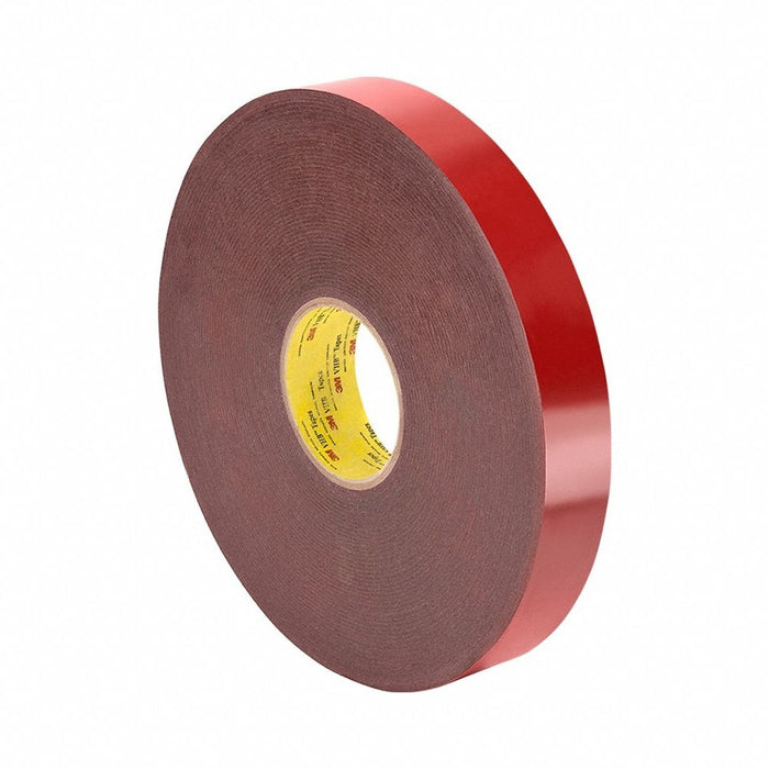 Foam Tape Red 5 yd L 1 in W