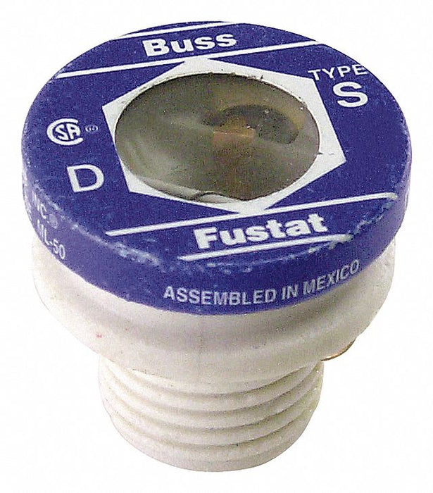 PlugFuse 125VAC 15A REJ 10kA Ind SL PK4