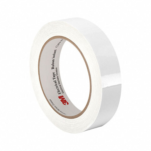 ElectricalTape White 72ydL 1/2inW