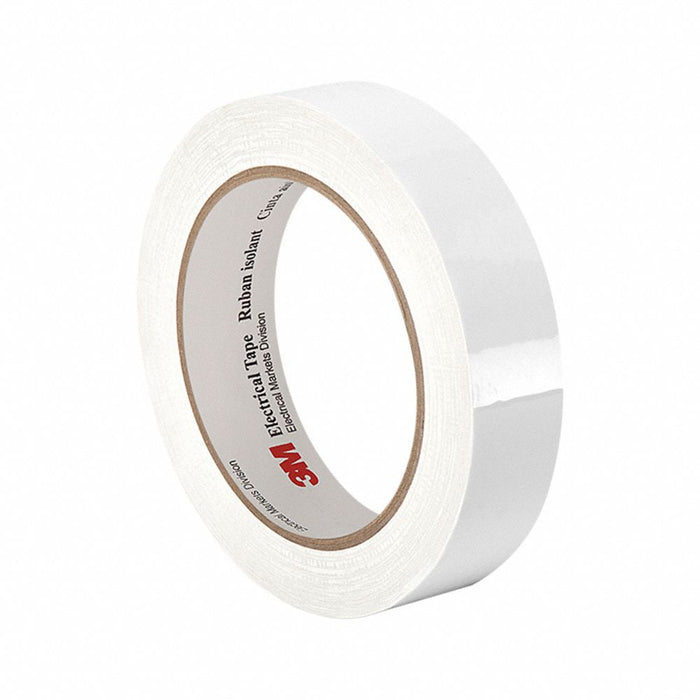 Elec Tape 216 ft Lx1/2 W 2.5 mil White