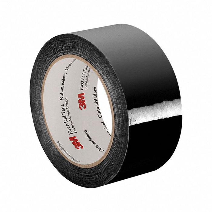 ElectricalTape Polyester Blk 72ydL 2inW