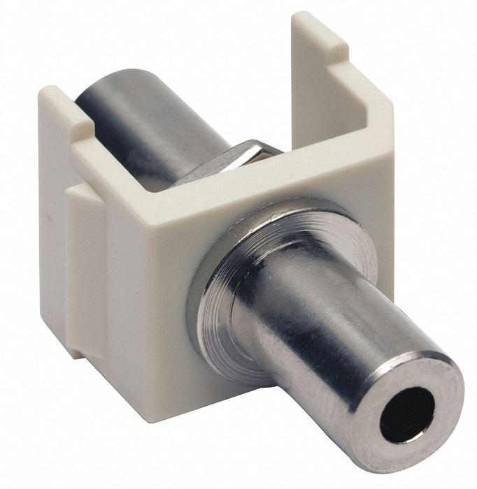 Keystone Jack 0.75 in H Off-White
