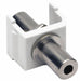 Snap Fit Keystone Stereo Jack F/F