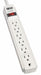 Surge Protector 6 Outlet Light Gray