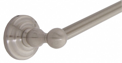 Towel Bar SS Zinc 20 3/4 in Overall W