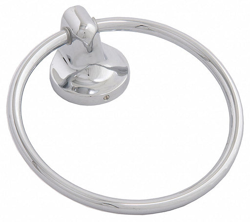 Towel Ring Zinc Polished Chrome 6 in w
