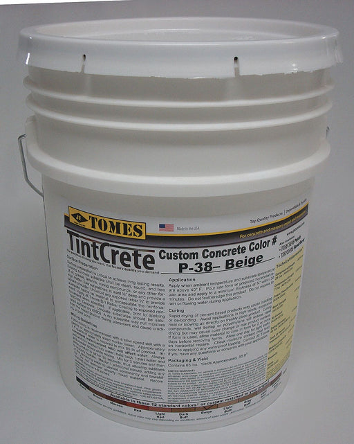 Concrete Mix Pail 50 lb TintCrete