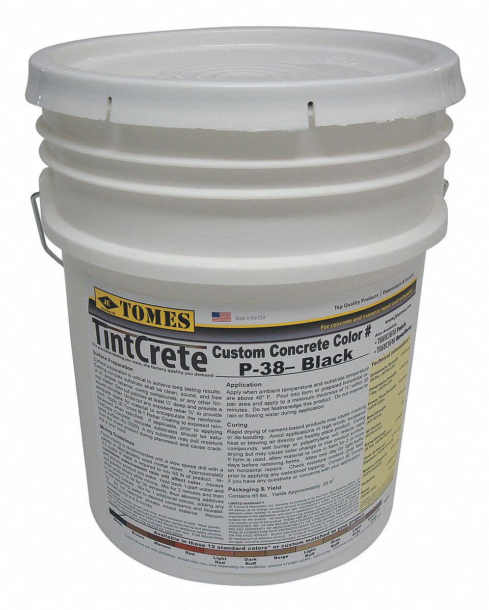 Concrete Mix Pail 50 lb TintCrete — MIMECO