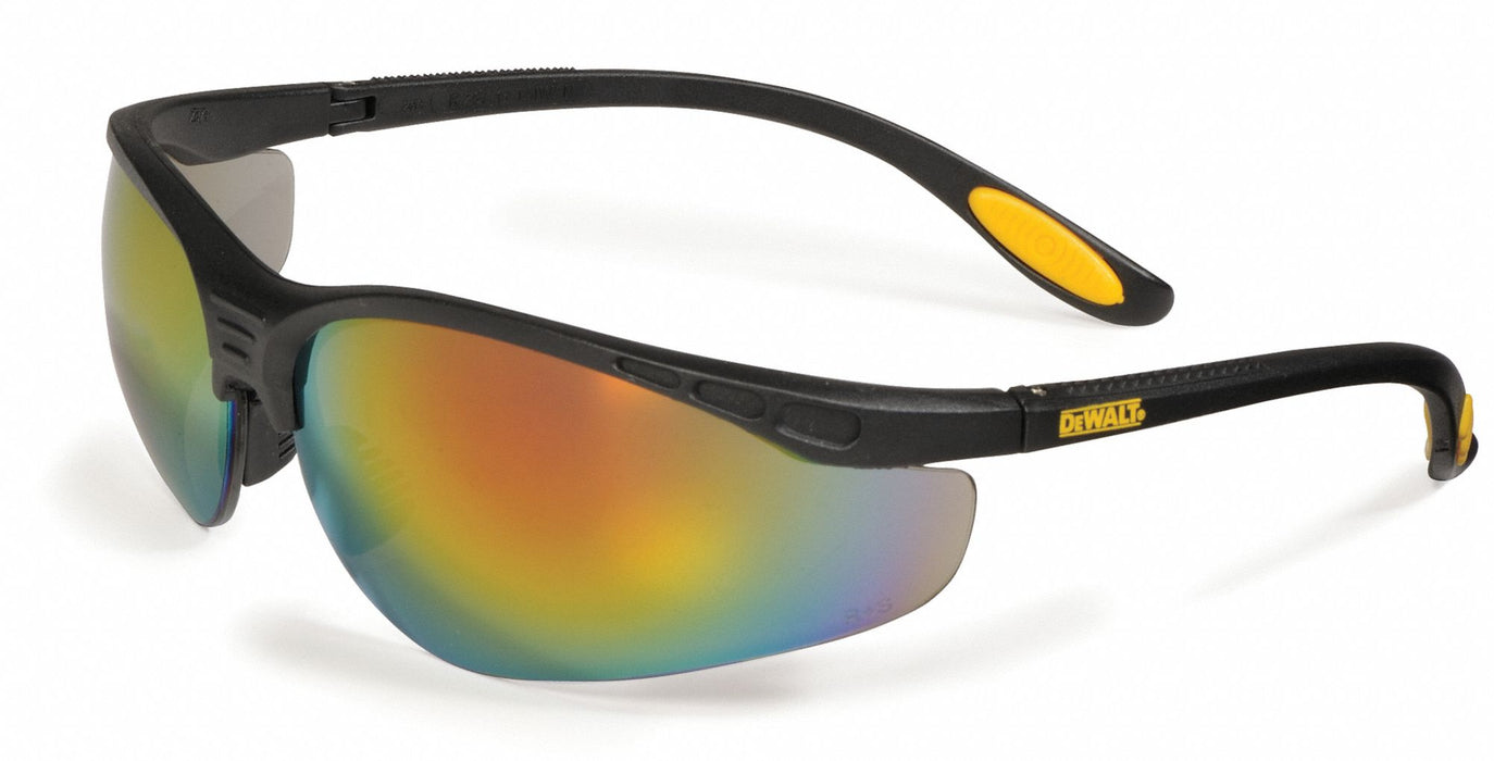 Safety Glasses Silver Mirror