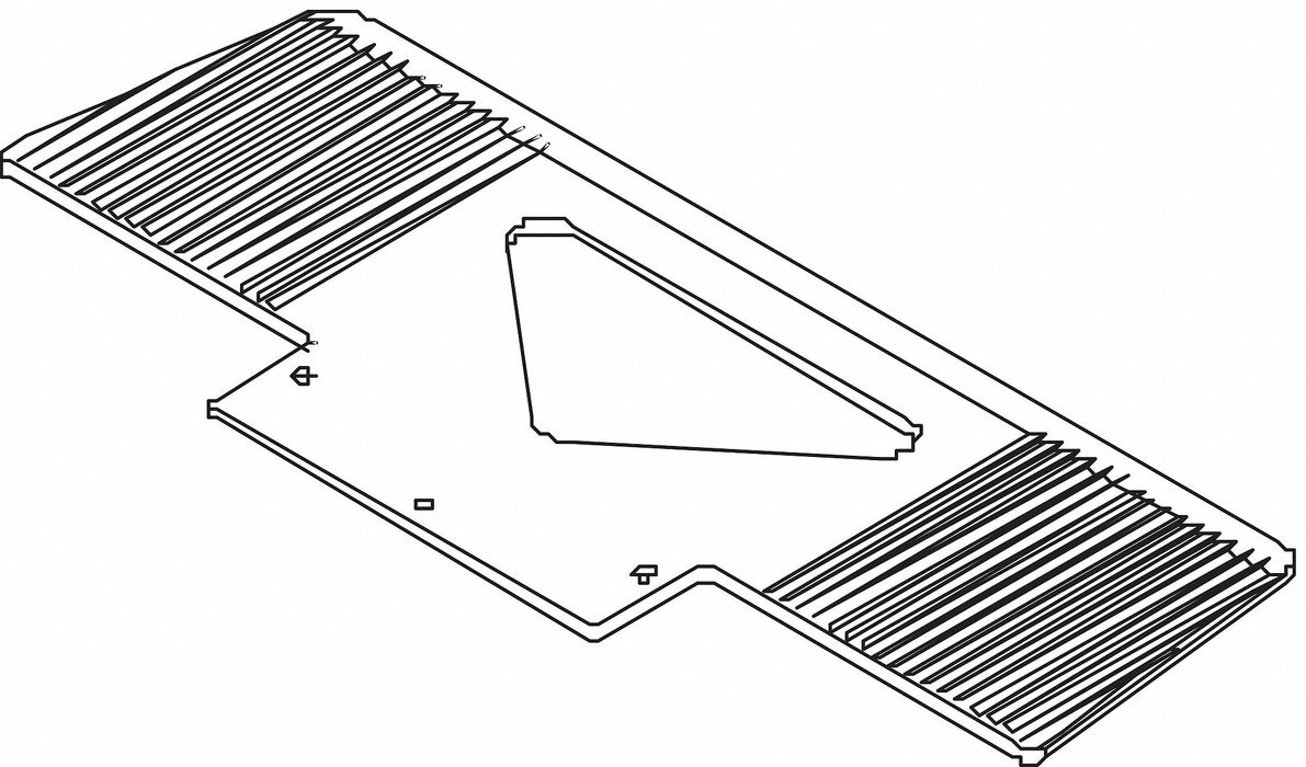 Nose Plate 23-1/4 W 7 D 350 lb.