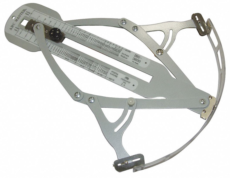 Variable-Arc OS Radius Gauge Acc +/-5%