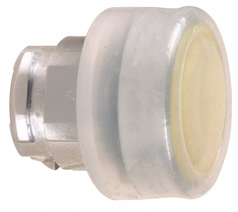 H6995 Flush Push Button Yellow Non-Illum 22mm
