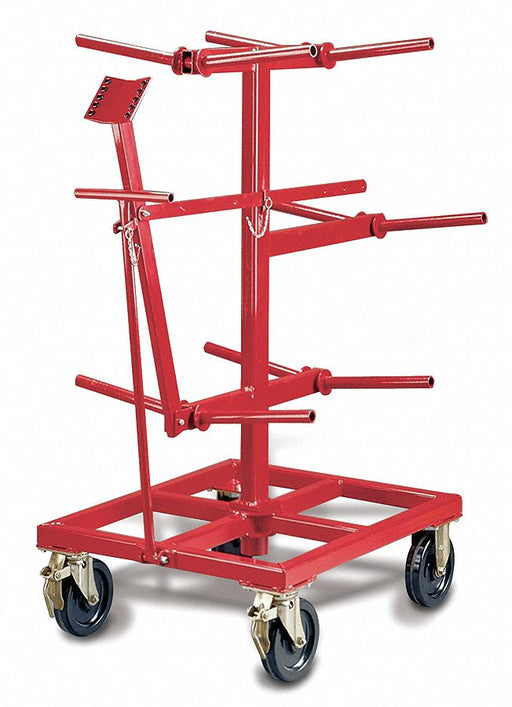 Wire Dispenser 10 Spindles w/4 Casters