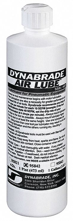 Air Tool Oil Amber 16 oz Bottle