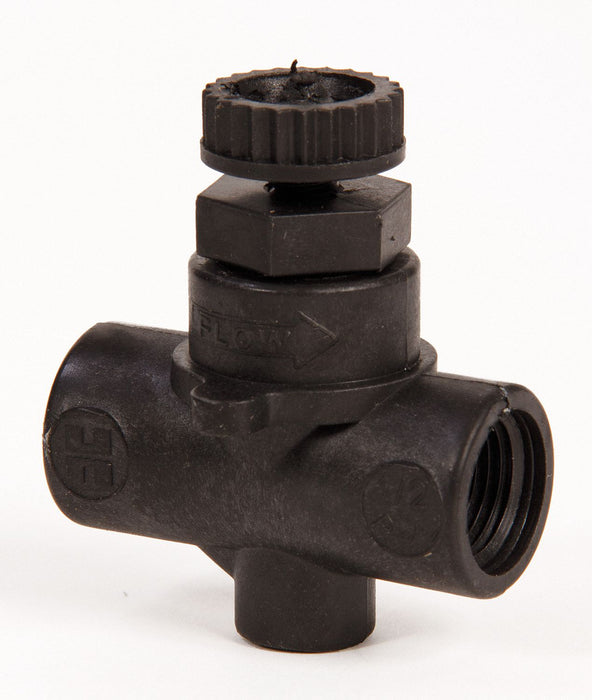 Needle Valve Straight Glass Filled Poly