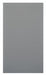 Partition Door Silver Gray 26 in W