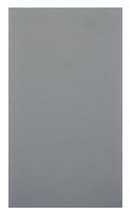 Partition Door Silver Gray 24 in W