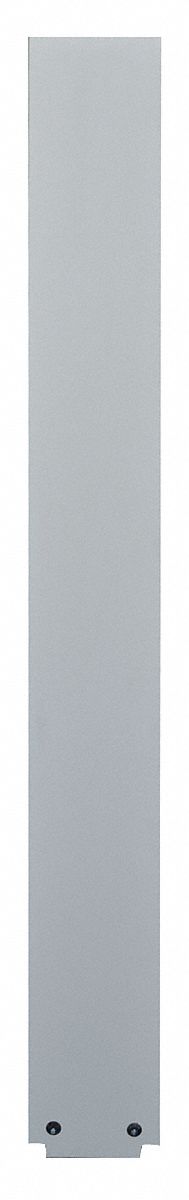 Partition Column Silver Gray 7 in W