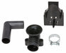 Drain Replacement Kit Black ABS H 8in