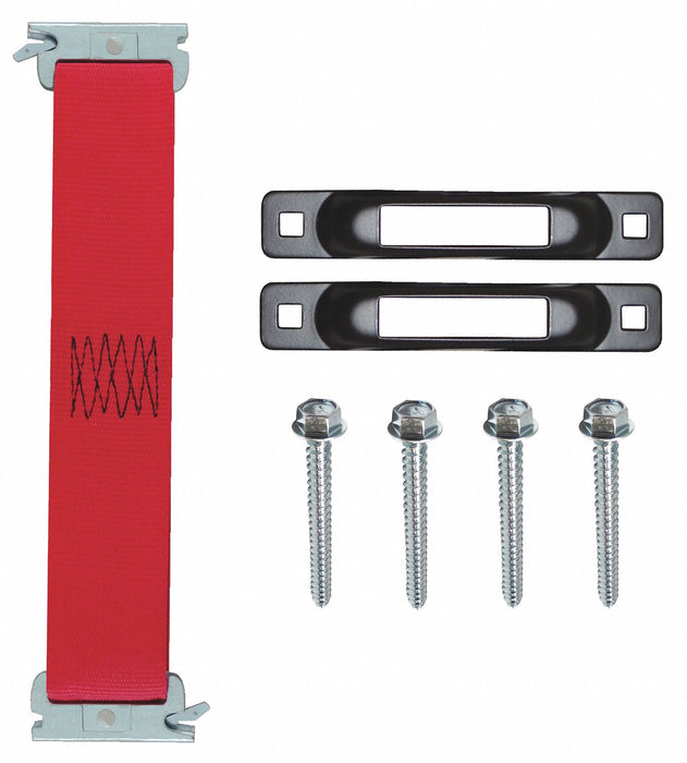 Tie Down Strap Kit E-Track Red
