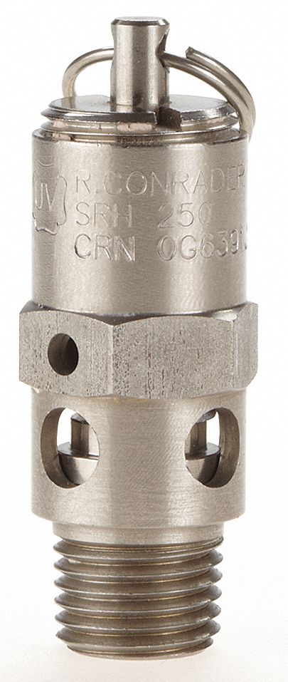 Safety Valve Hard Seat 1/4 In 75 PSI SS