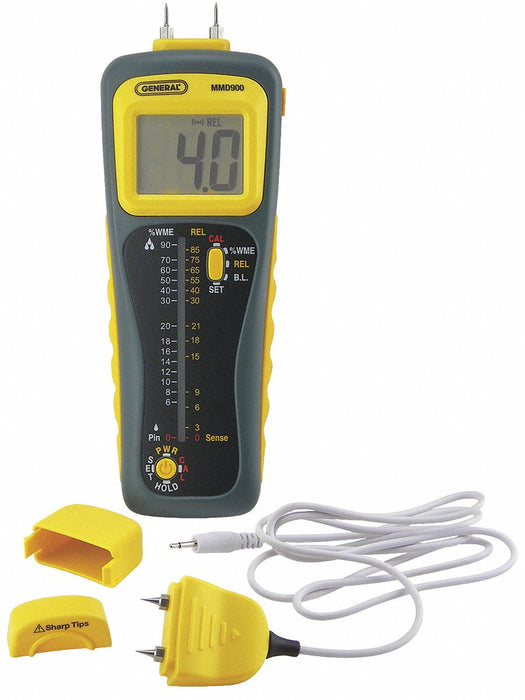Moisture Meter Pin/Pinless 2inDepth