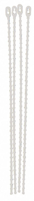 Tie 8 in L Plastic PK100