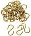 Hook S Hook 1 3/4 in L Brass PK100