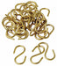 Hook S Hook 1 1/2 in L Brass PK100