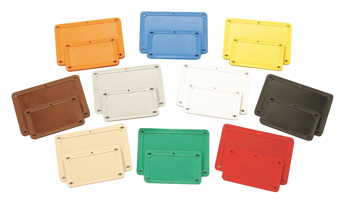 Blank Tag Laminated Plastic