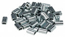 Fastener Wire Clamp 3/8 in L Zinc PK50