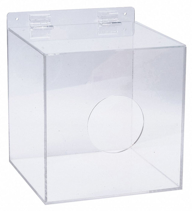 PPE Disp Stk Clr Acryl Wall Mtg