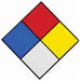 Placard 7-1/2inH 7-1/2inW Vinyl PK10