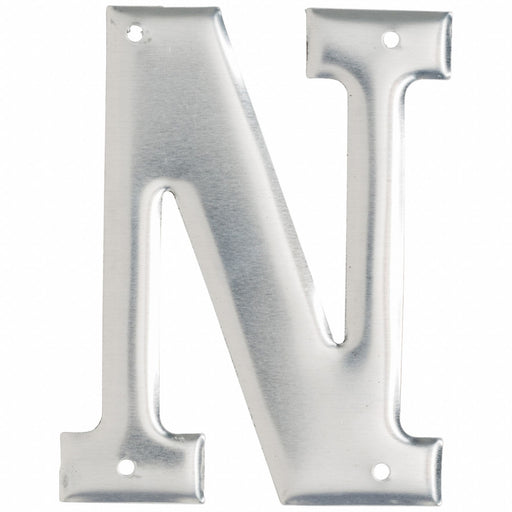 Letter Aluminum Roman 3 in H N PK10